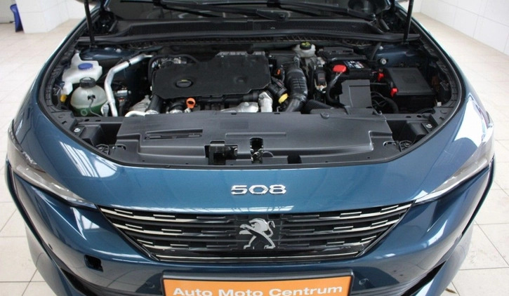 Peugeot 508 cena 77900 przebieg: 59929, rok produkcji 2019 z Gniezno małe 211